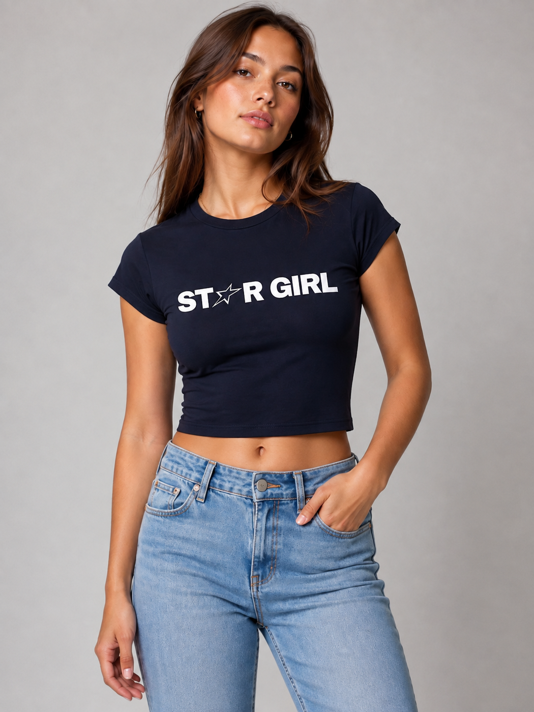 Romy Retro Graphic Baby Tee