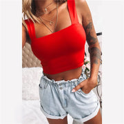 Thea Halter Crop Top — alternate view 7