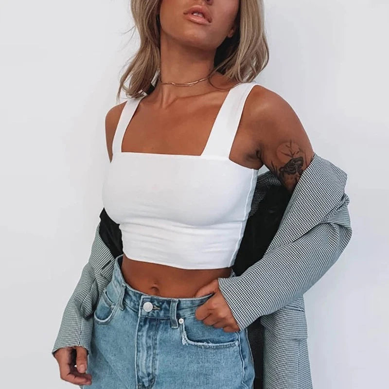Thea Halter Crop Top — alternate view 2