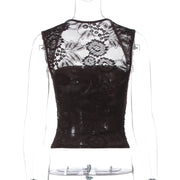 Camille Lace Cami Top product view 9
