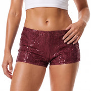 Cleo Sequin Micro Shorts — alternate view 7