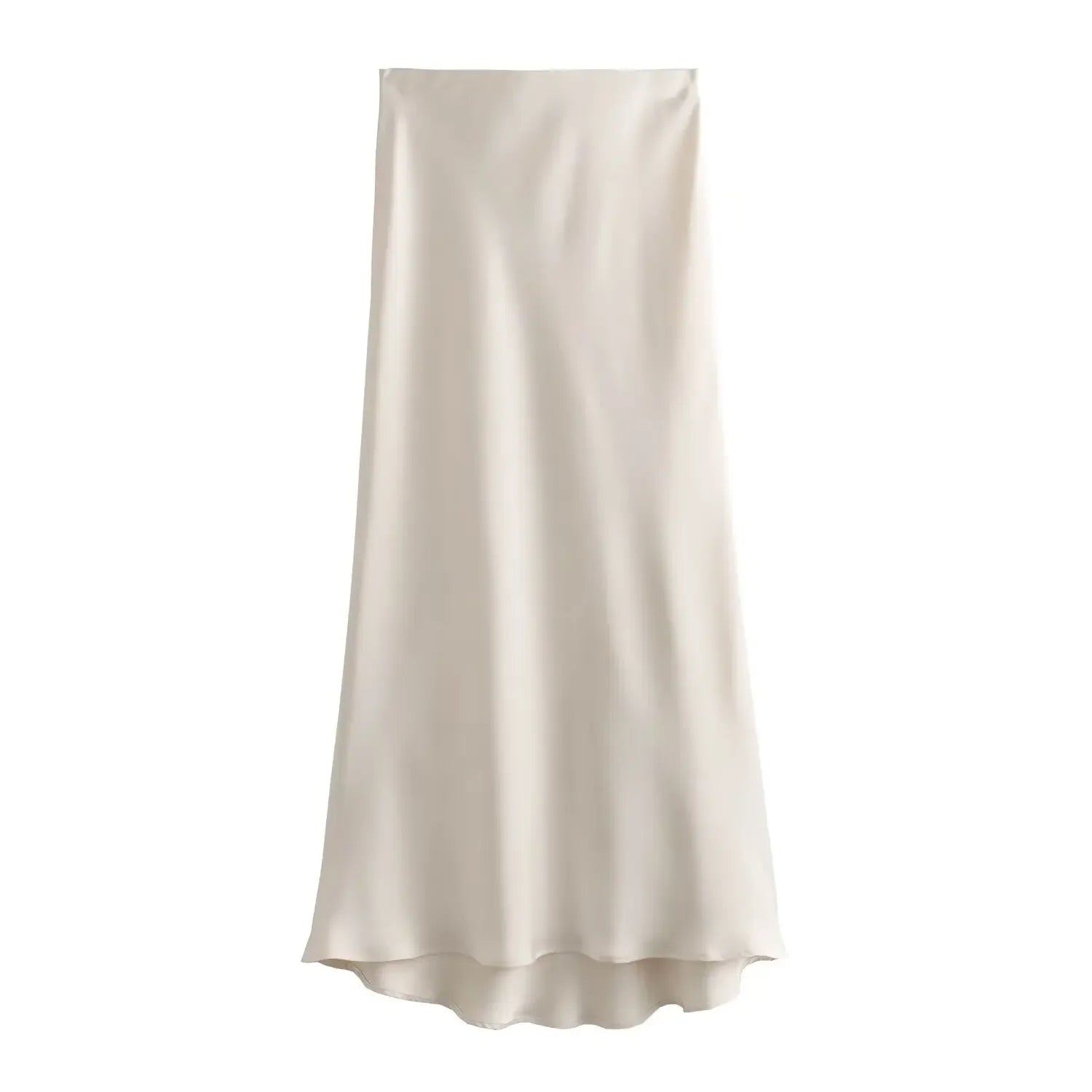 Nelle Satin Midi Skirt — alternate view 12