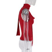 Arielle Draped Halter Top product view 22