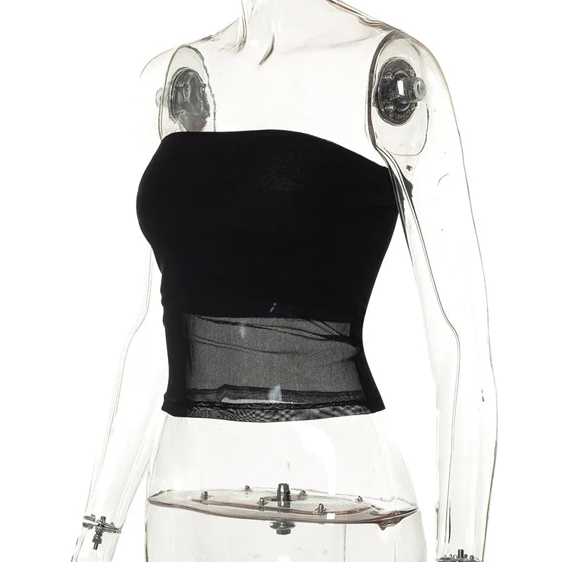 Celine Mesh Corset Top product view 11