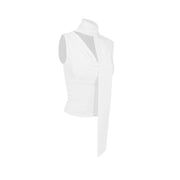 Arielle Draped Halter Top product view 8