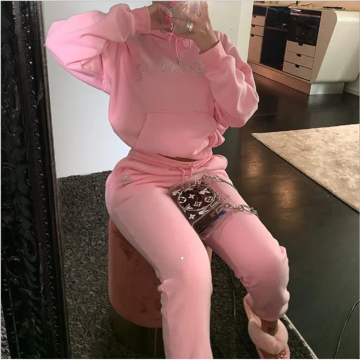 Vesper Crystal Hoodie Co-Ord product view 7