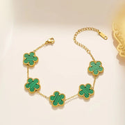 Clover Enamel Bracelet — alternate view 3