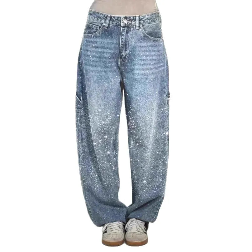 Astra Crystal Straight Jeans — alternate view 6