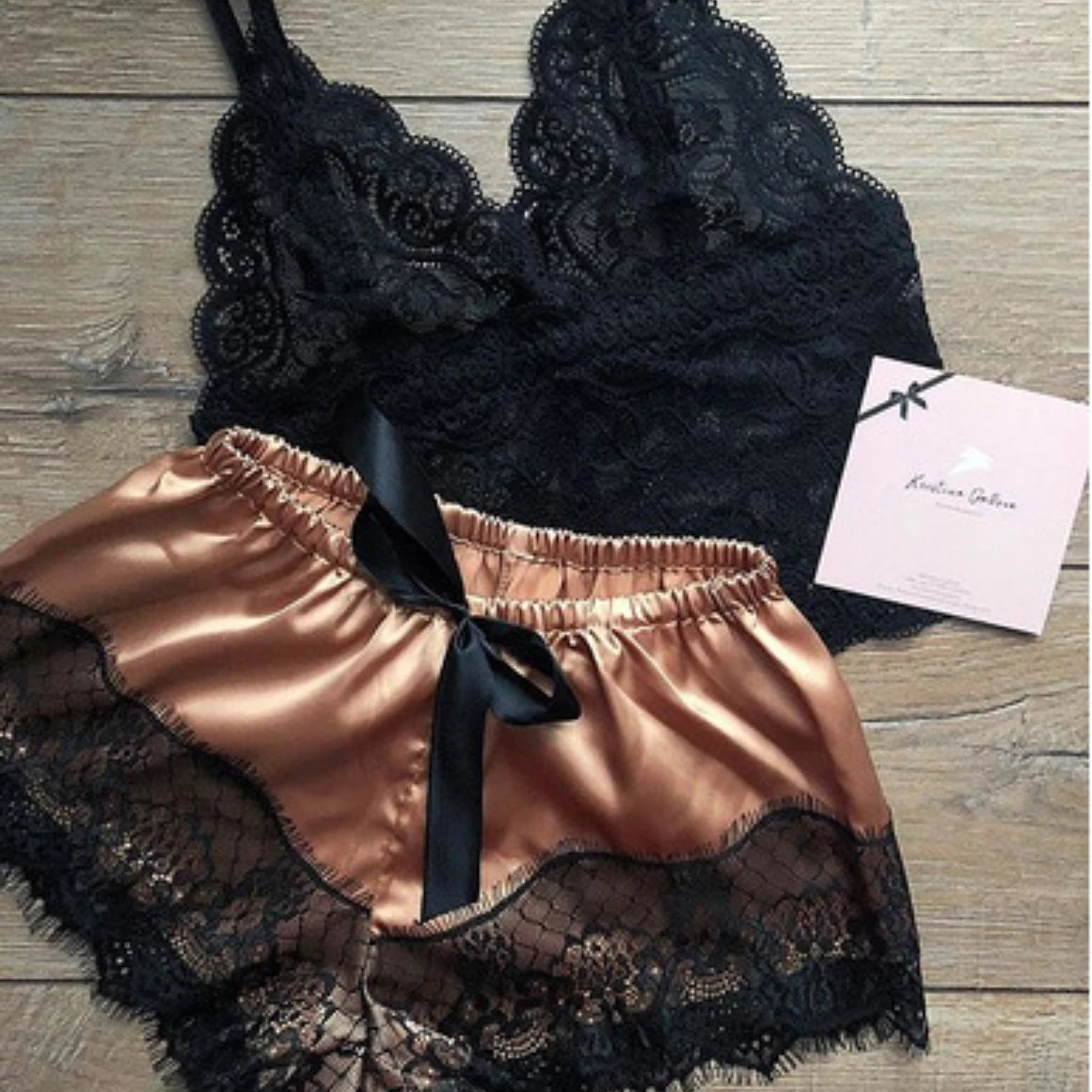 Amalia Lace Cami Night Set product view 9