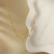 Cassia Layered Crystal Necklace product view 18