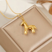 Cassia Layered Crystal Necklace product view 23