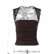 Camille Lace Cami Top product view 7