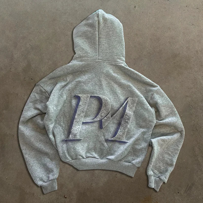 Kiki Printed Zip Hoodie product view 8