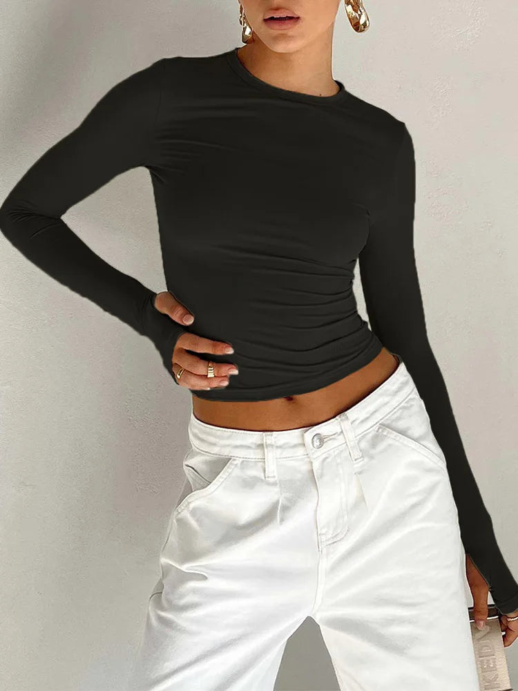 Kaia Halter Crop Top — alternate view 5