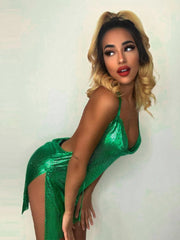 Lara Sequin Mini Dress — alternate view 5