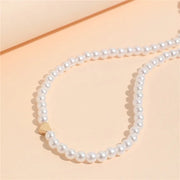 Vivienne Pearl Heart Choker product view 10