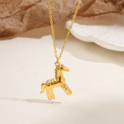 Cassia Layered Crystal Necklace product view 21