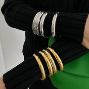 Maren Textured Bangle Set product view 9