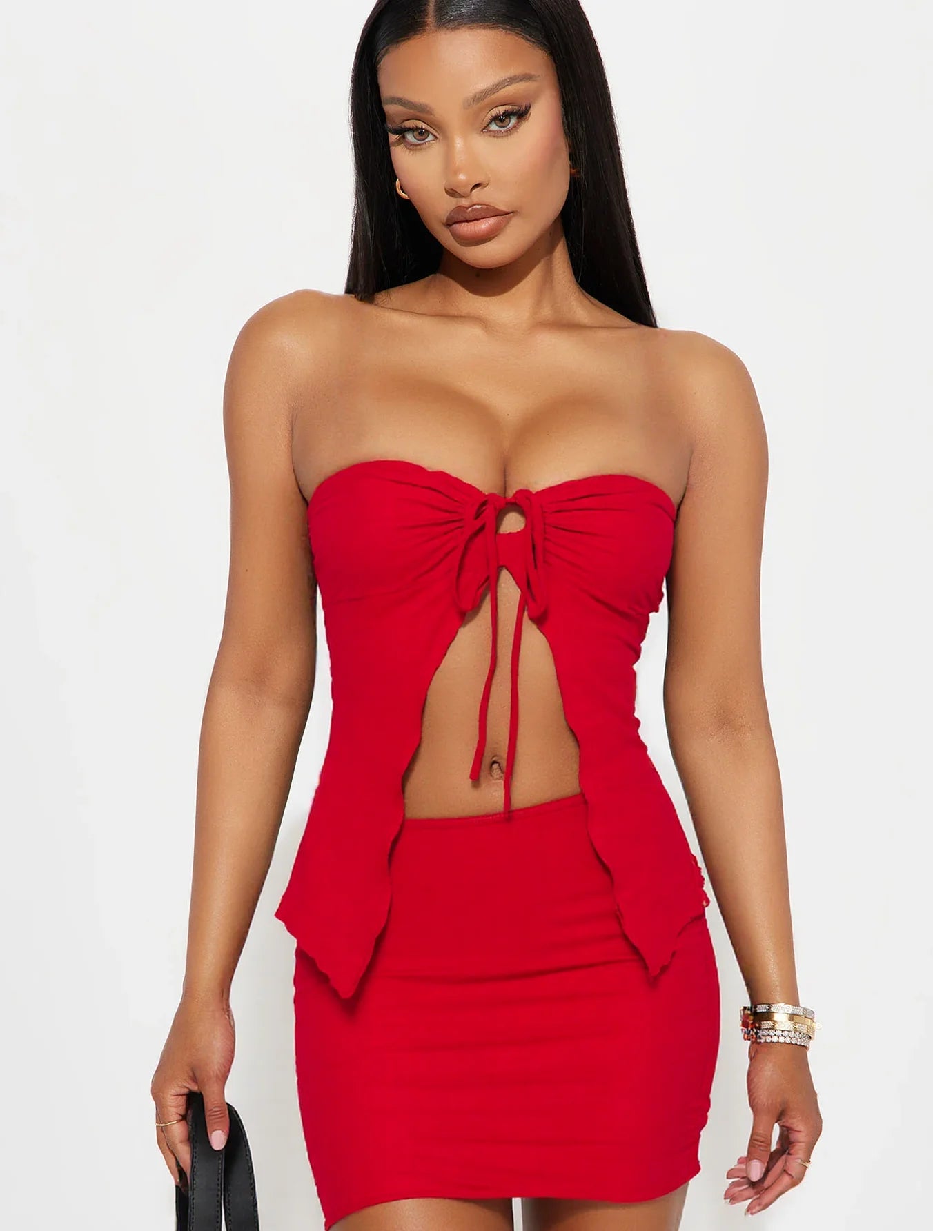 Maya Low-Rise Mini Skirt — alternate view 3