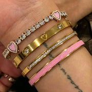 Aila Heart Bracelet Set product view 1