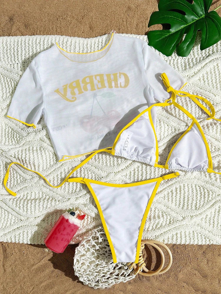 Ceri Cherry Bikini Set product view 21