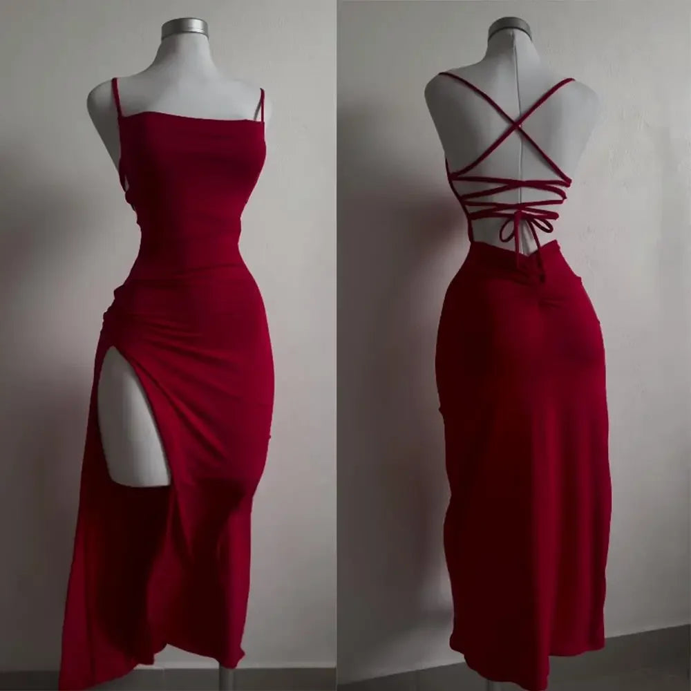 Sloane Halter Mini Dress — alternate view 2
