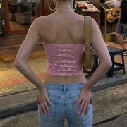 Vesper Sequin Bandeau Top — alternate view 2