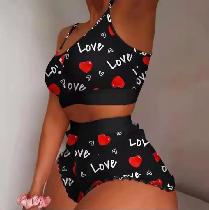 Cassia Printed Cami Lounge Set product view 4