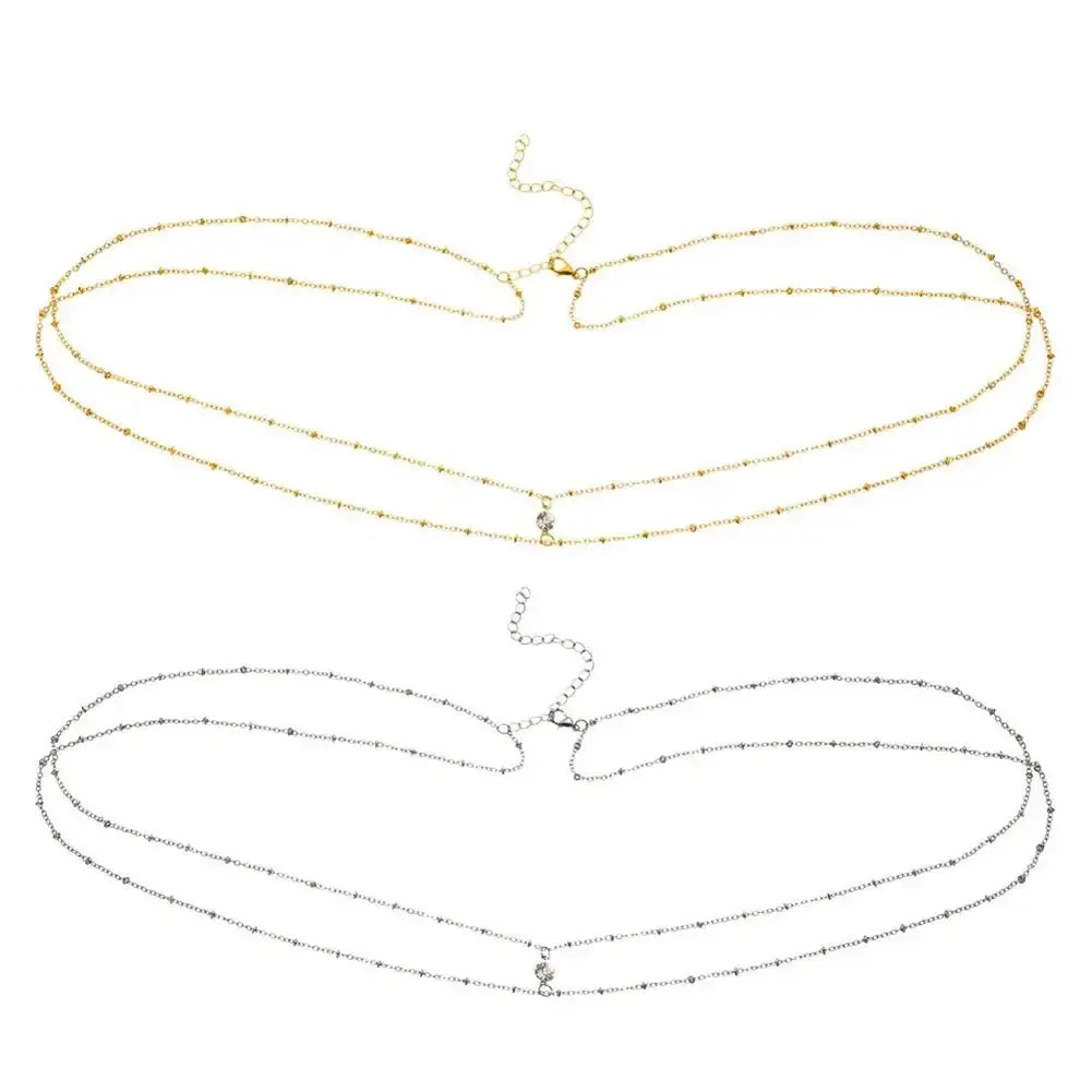 Gia Crystal Waist Chain product view 2