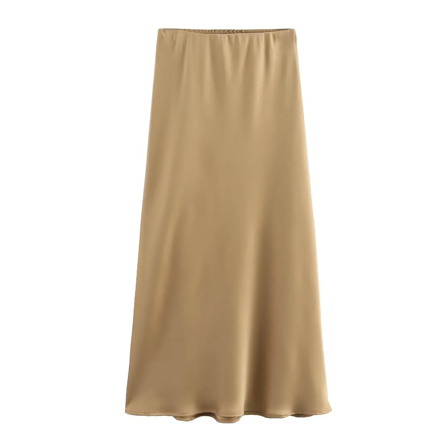 Nelle Satin Midi Skirt — alternate view 4