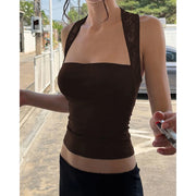 Camille Lace Cami Top product view 20
