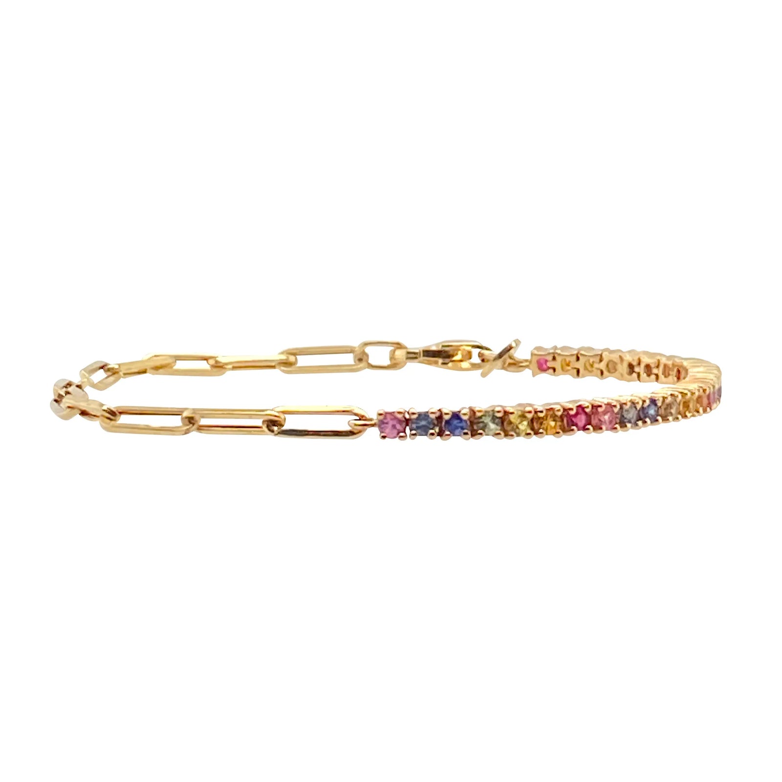 Celeste Crystal Tennis Bracelet product view 6