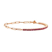Celeste Crystal Tennis Bracelet product view 20