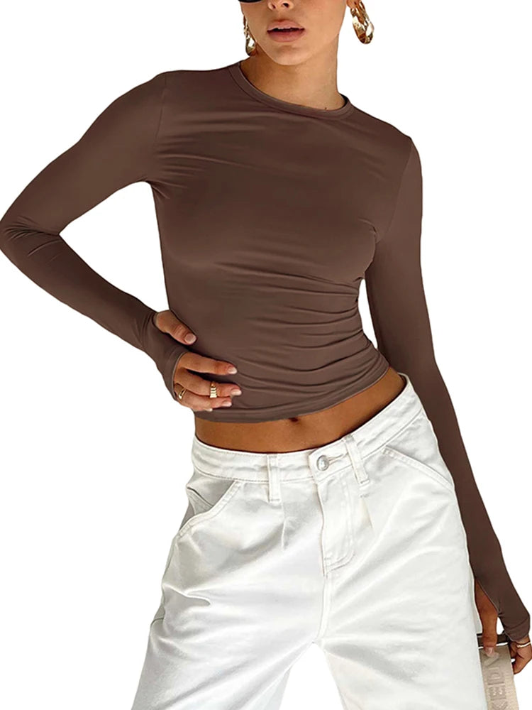 Kaia Halter Crop Top — alternate view 8