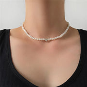 Vivienne Pearl Heart Choker product view 5