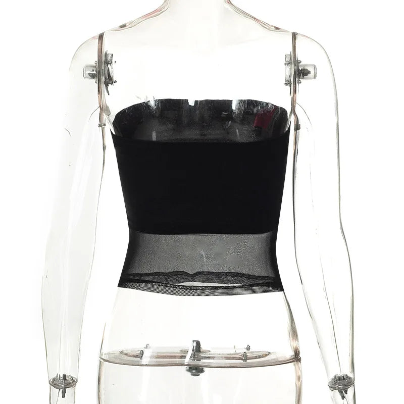 Celine Mesh Corset Top product view 12