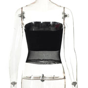 Celine Mesh Corset Top product view 12