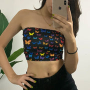Kira Graphic Bandeau Top product view 5