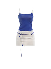 Dalia Fringe Mini Skirt Co-Ord product view 24
