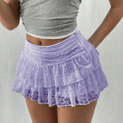 Flora Ruffle Bloomer Mini Skirt product view 13