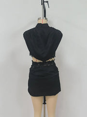 Allegra Lace Ruched Mini Co-Ord product view 13