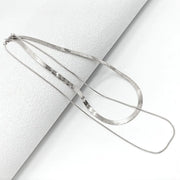 Nelle Double Snake Chain Necklace product view 7