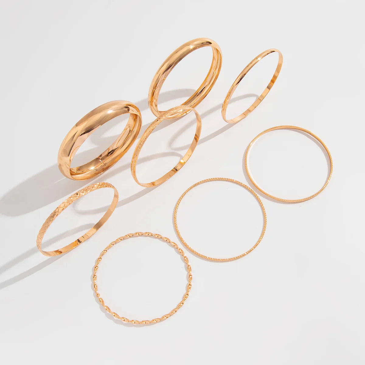Maren Textured Bangle Set product view 6