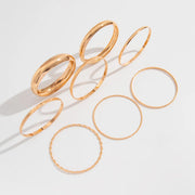 Maren Textured Bangle Set product view 6