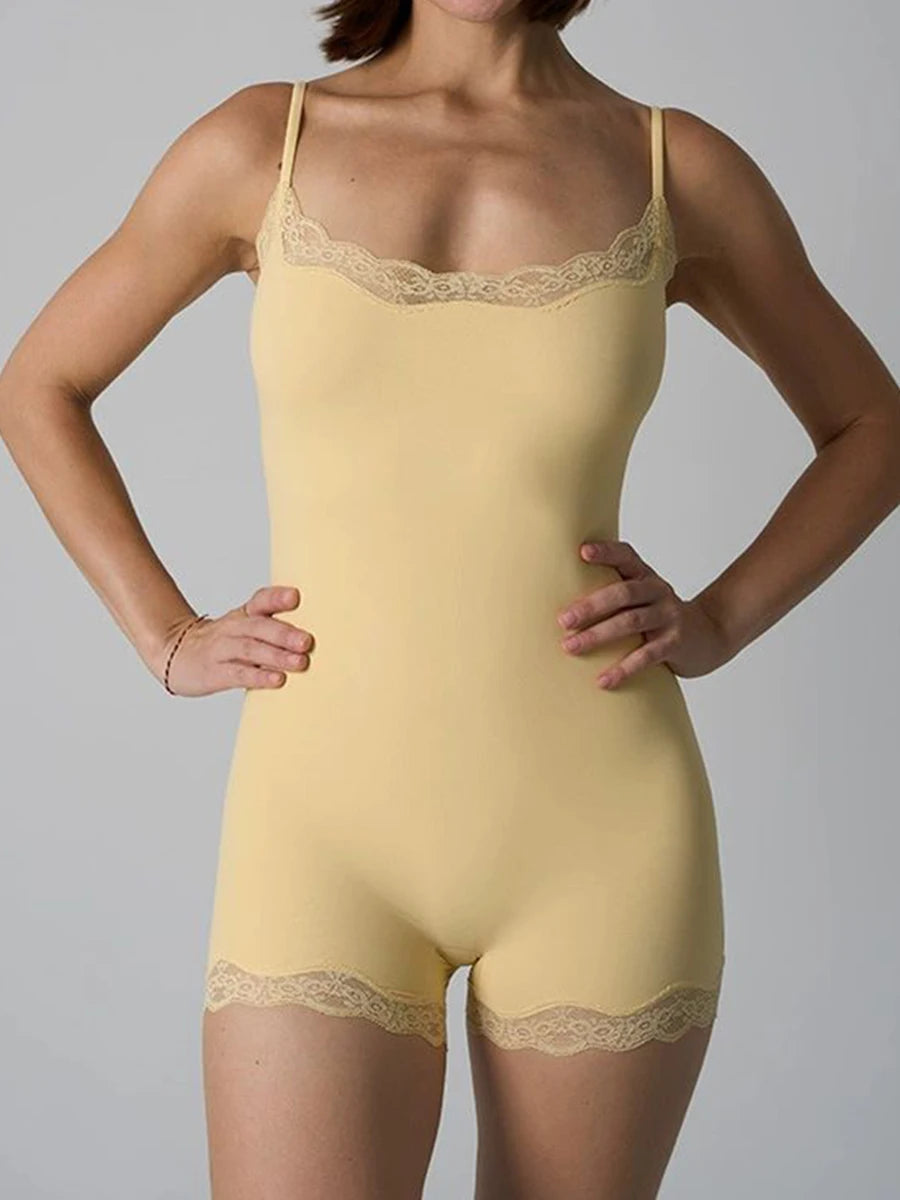 Rhea Lace Contour Bodysuit — alternate view 12
