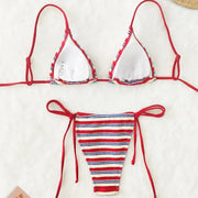 Siena Stripe Bikini Set product view 3