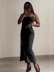 Sloane Halter Mini Dress — alternate view 4