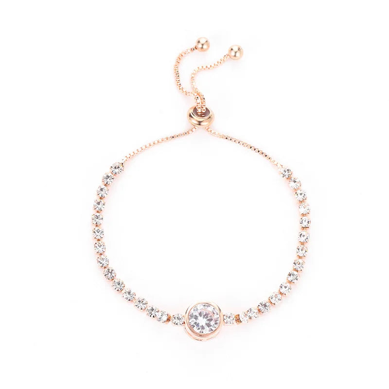 Celeste Crystal Tennis Bracelet product view 12