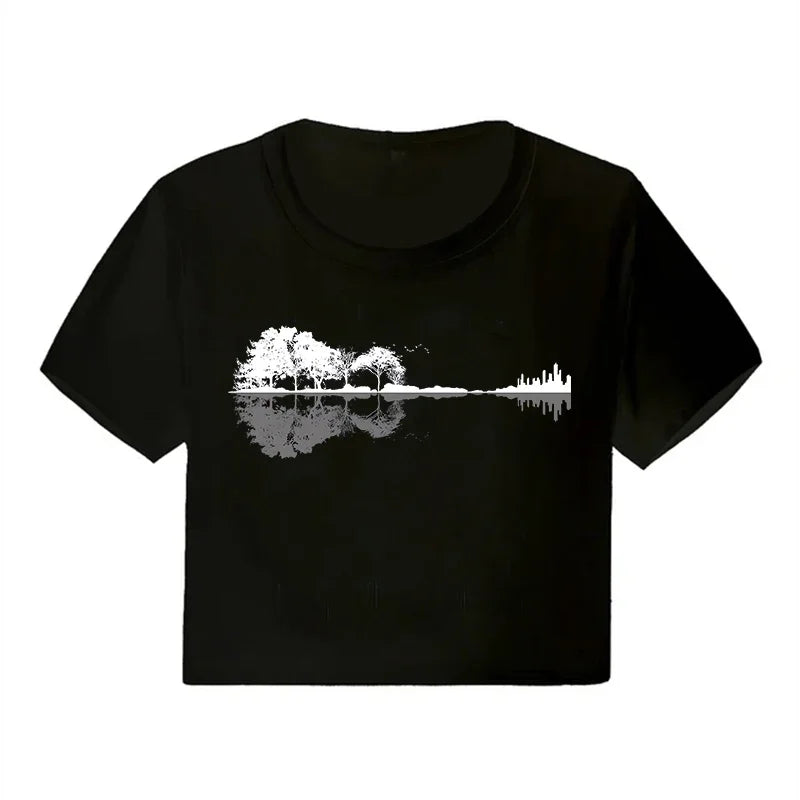 Luce Graphic Baby Tee — alternate view 7