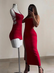 Sloane Halter Mini Dress — alternate view 5